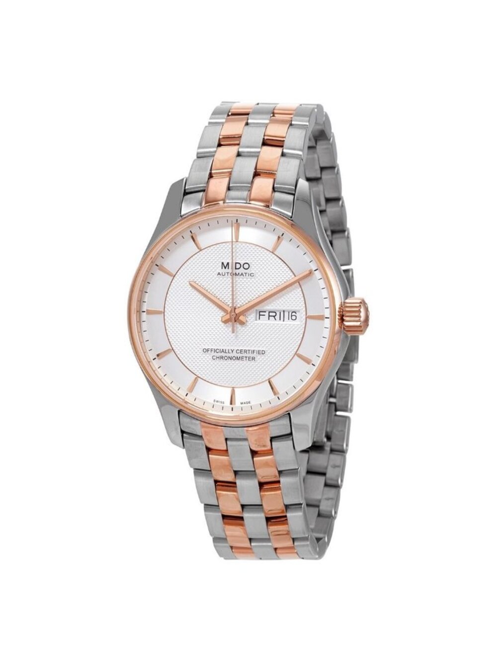 NWT Mido Belluna Automatic Silver Dial Men's Watch